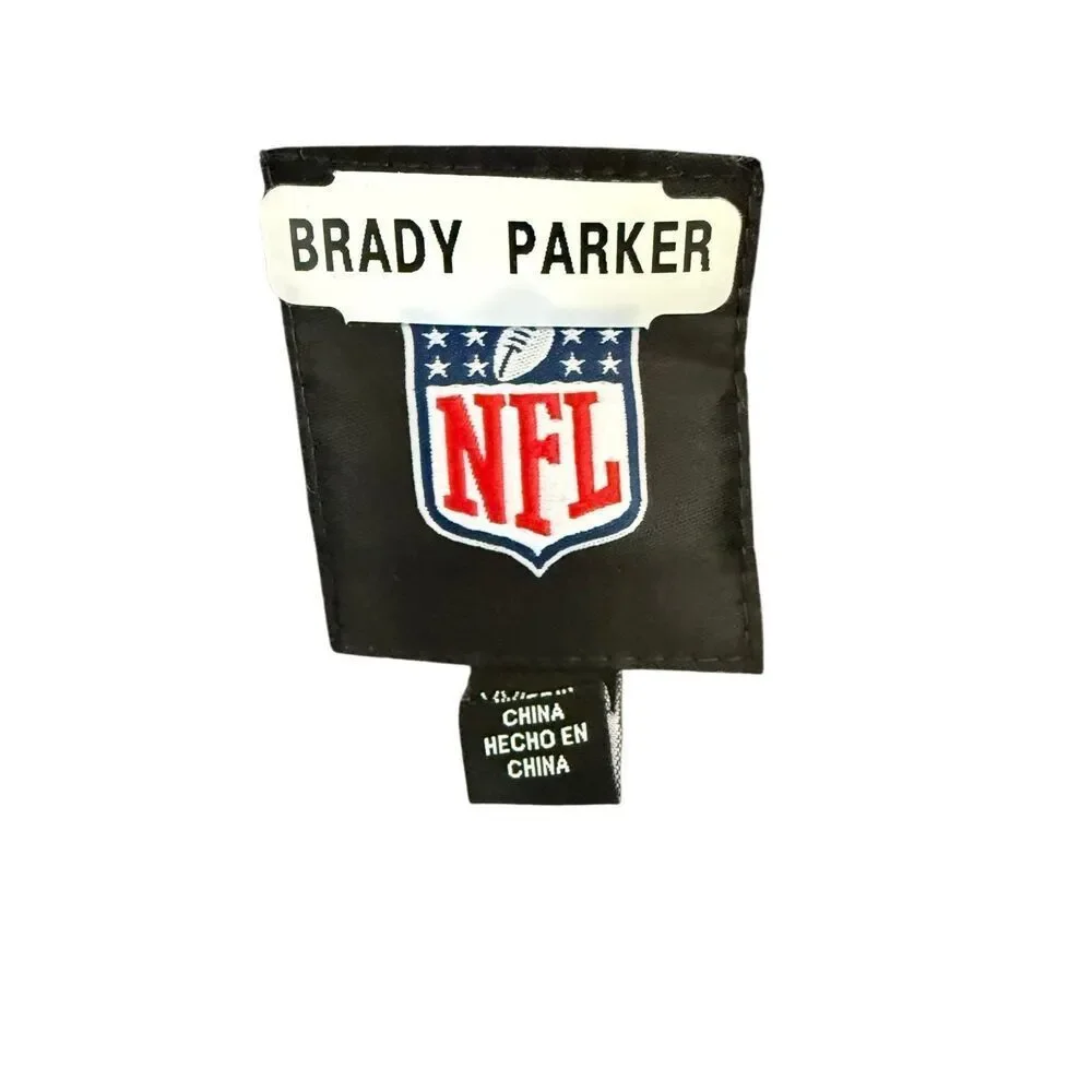 NFL Mens Gray Black Carolina Panthers Country Full Zip Jacket XL